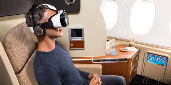 Qantas to trial Samsung Gear VR headset for in-flight entertainment