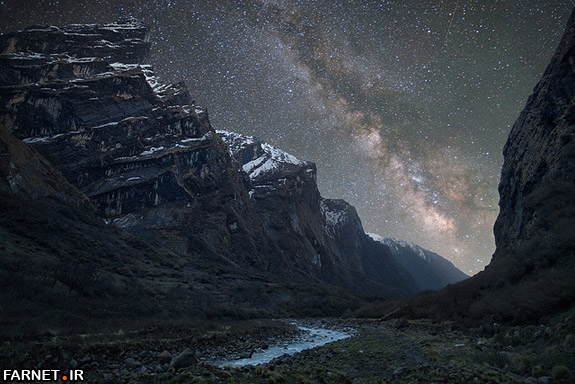 The Milky Way from the top of the world