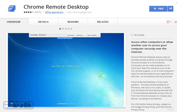 Chrome-Remote-desktop-extension