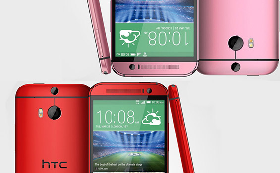 HTC-One-M8-red-pink