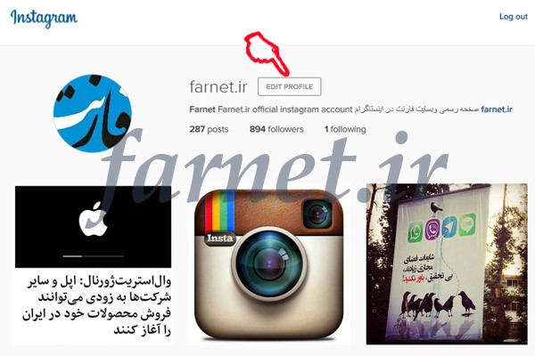 Instagram-Web-version-Profile
