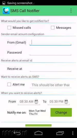 SMS-Call-Notifier-Setup