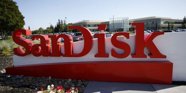 The SanDisk corporate headquarters in Milpitas, Calif. on Wednesday, May 21, 2014.  (Nhat V. Meyer/Bay Area News Group)