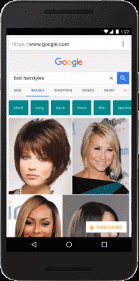 New Google mobile search feature