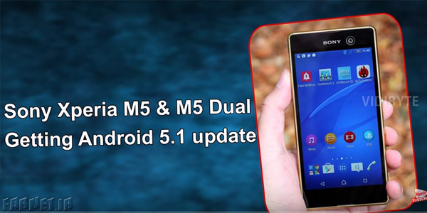 Sony Xperia M5 and M5 Dual getting Android 5