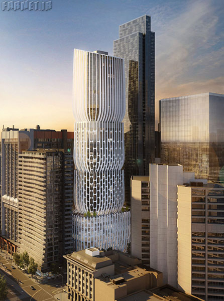 Zaha-Hadid-proposes-stacked-skyscraper-for-Melbourne