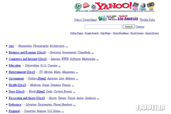 Yahoo Website