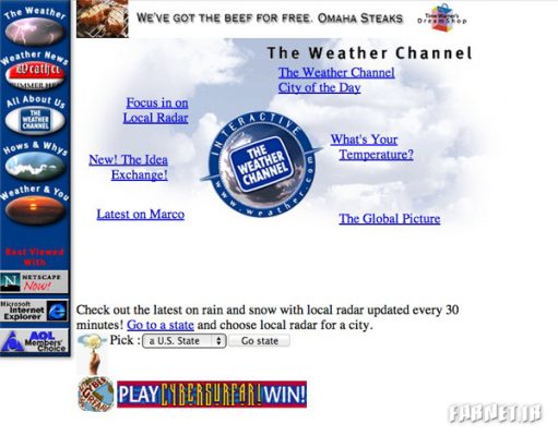 weather website