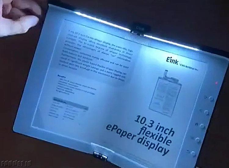 نمایشگر ePaper تاشو E Ink