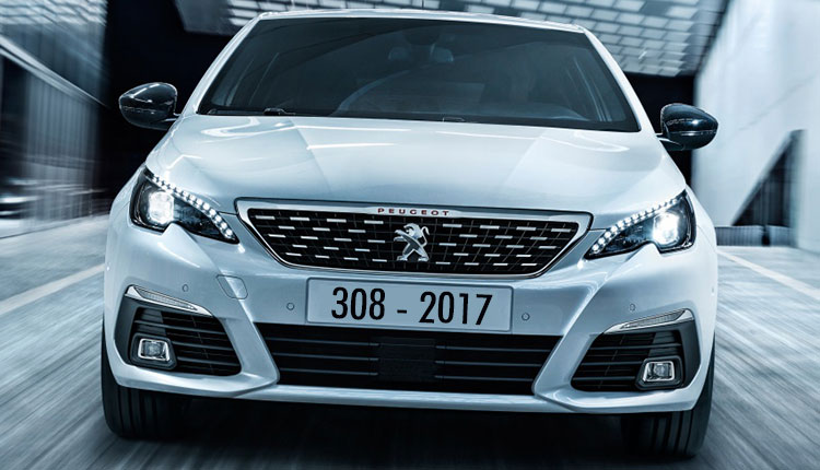 پژو 308 فیسلیفت مدل 2017
