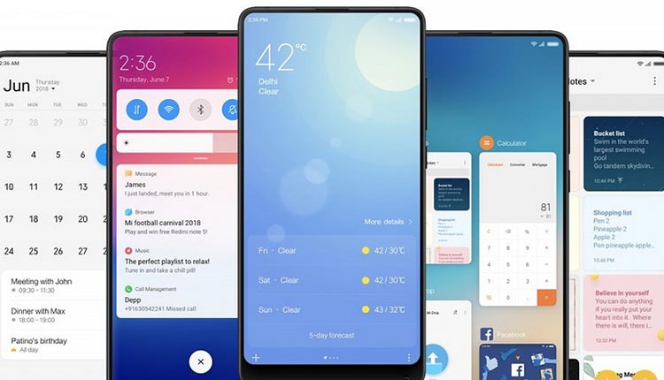 رابط کاربری MIUI