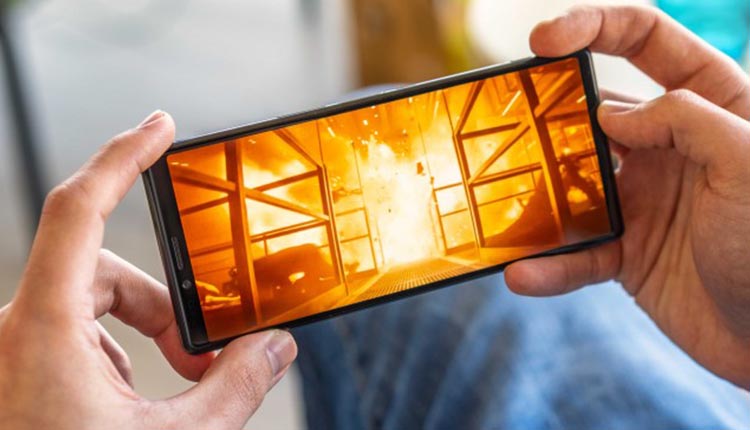 صفحهنمایش اکسپریا وان همواره با وضوح 4K کار میکند
