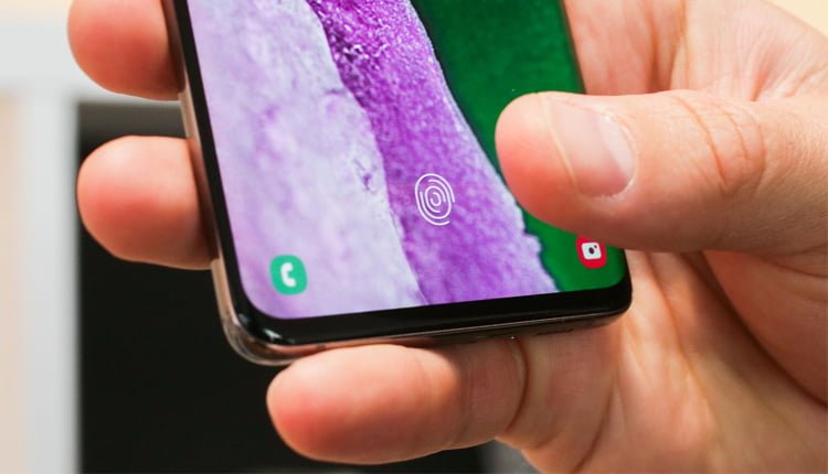 حسگر اثر انگشت گلکسی اس 10