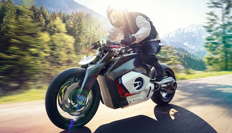 طرح مفهومی موتورسیکلت الکتریکی BMW