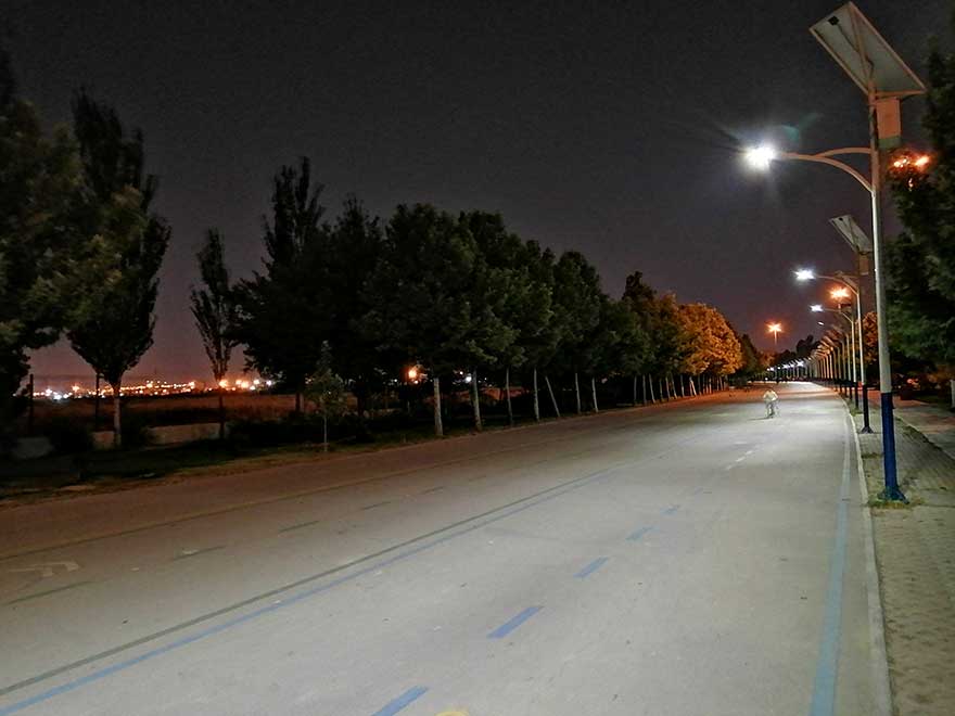 عکاسی در شب در حالت Night Mode