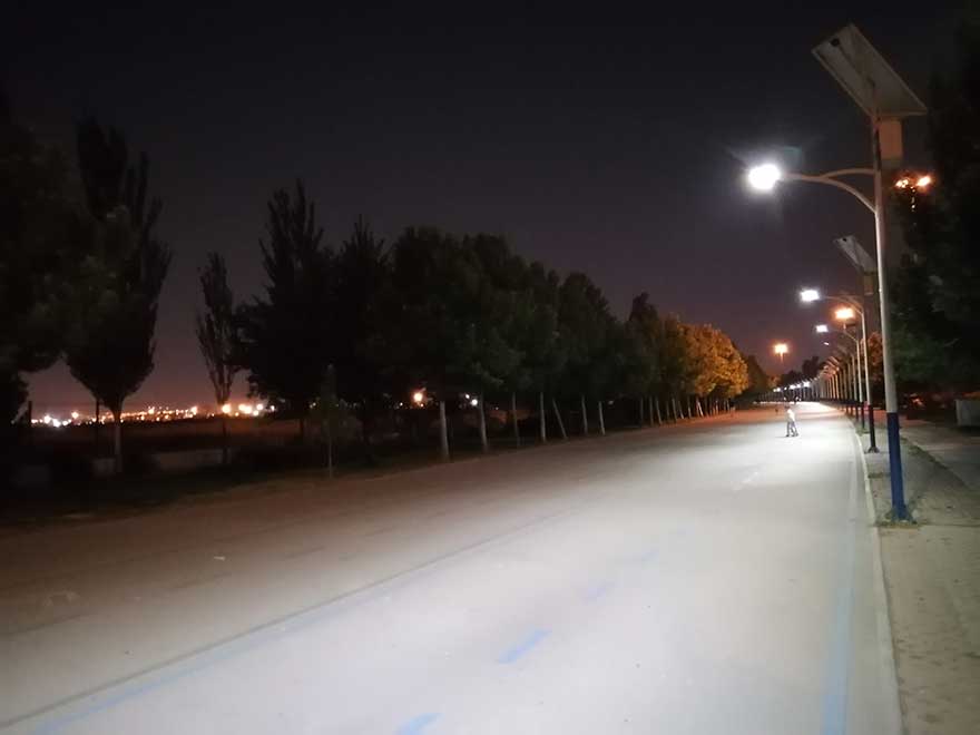 عکاسی در شب در حالت عادی
