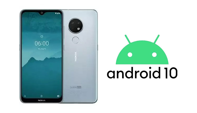 آپدیت اندروید 10 نوکیا 6.2