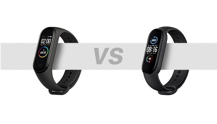 مقایسه Mi Band 5 با Mi Band 4 شیائومی