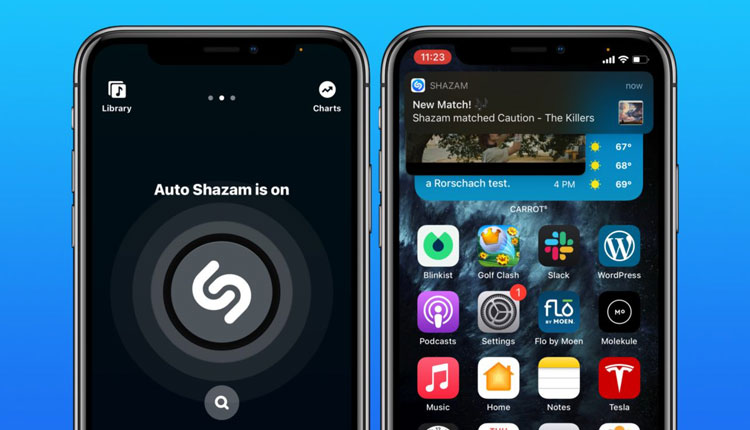 شازم در iOS اپل